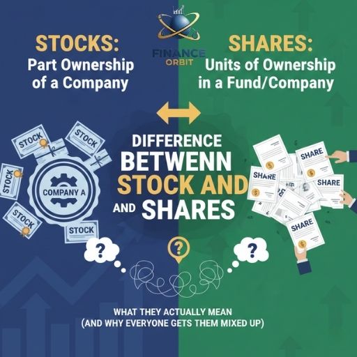 Difference Between Stocks and Shares: What They Actually Mean (And Why Everyone Gets Them Mixed Up)