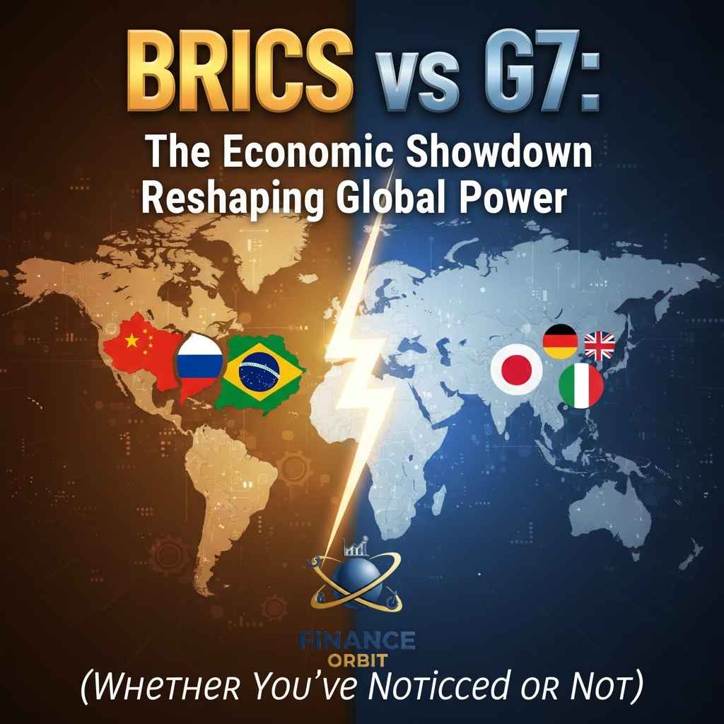BRICS vs G7: The Economic Showdown Reshaping Global Power (Whether You've Noticed or Not)