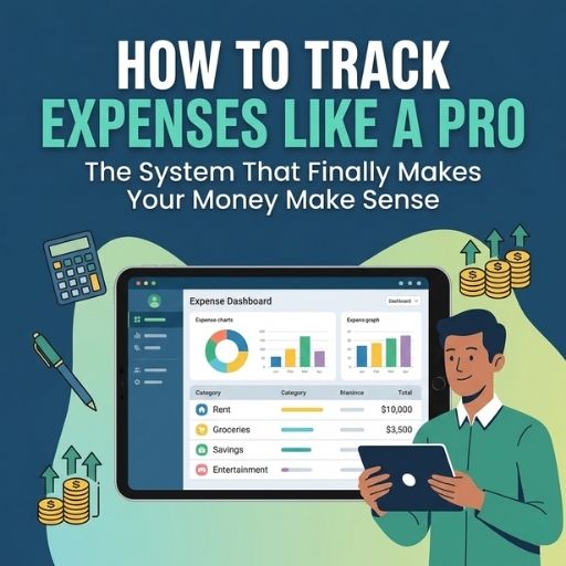 How to Track Expenses Like a Pro — The System That Finally Makes Your Money Make Sense