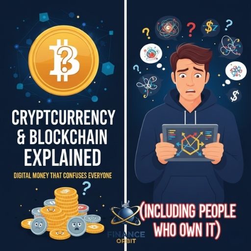 Cryptocurrency and Blockchain Explained: Digital Money That Confuses Everyone (Including People Who Own It)