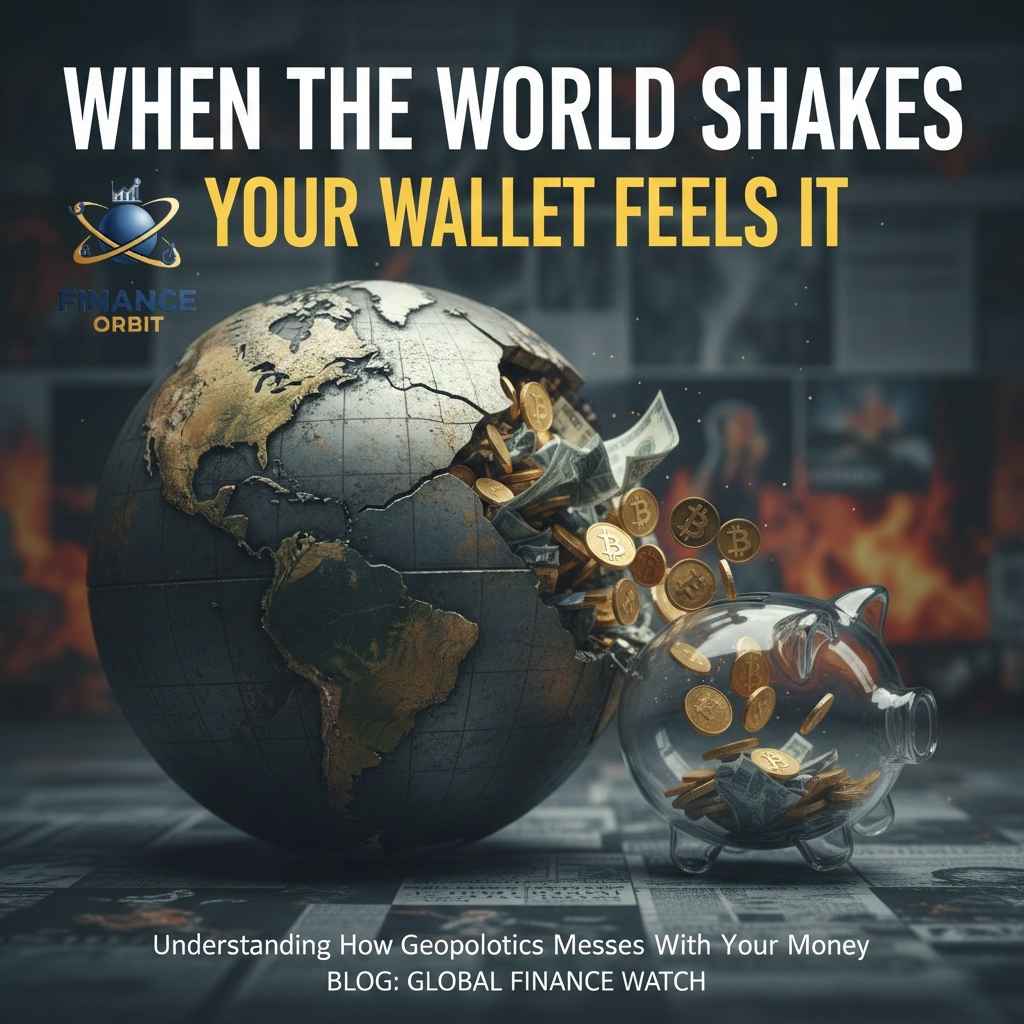 When the World Shakes, Your Wallet Feels It: Understanding How Geopolitics Messes With Your Money