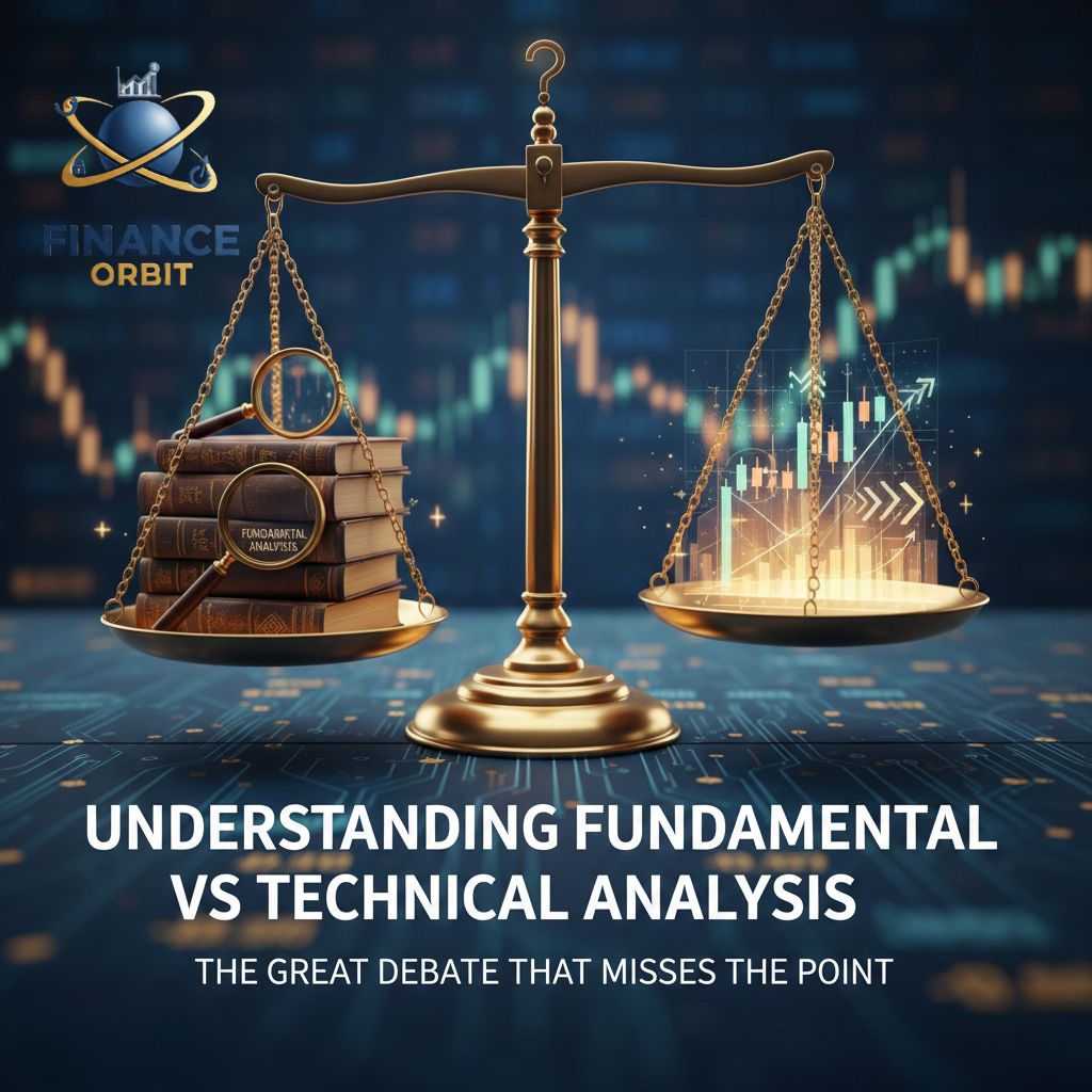 Understanding Fundamental vs Technical Analysis: The Great Debate That Misses the Point
