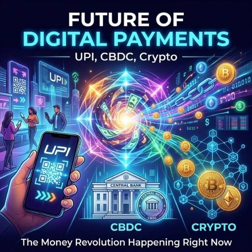Future of Digital Payments: UPI, CBDC, Crypto — The Money Revolution Happening Right Now
